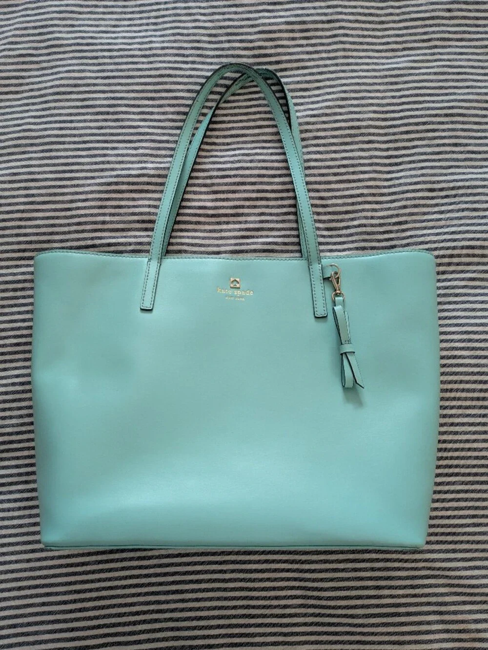 Kate Spade Teal Leather Tote